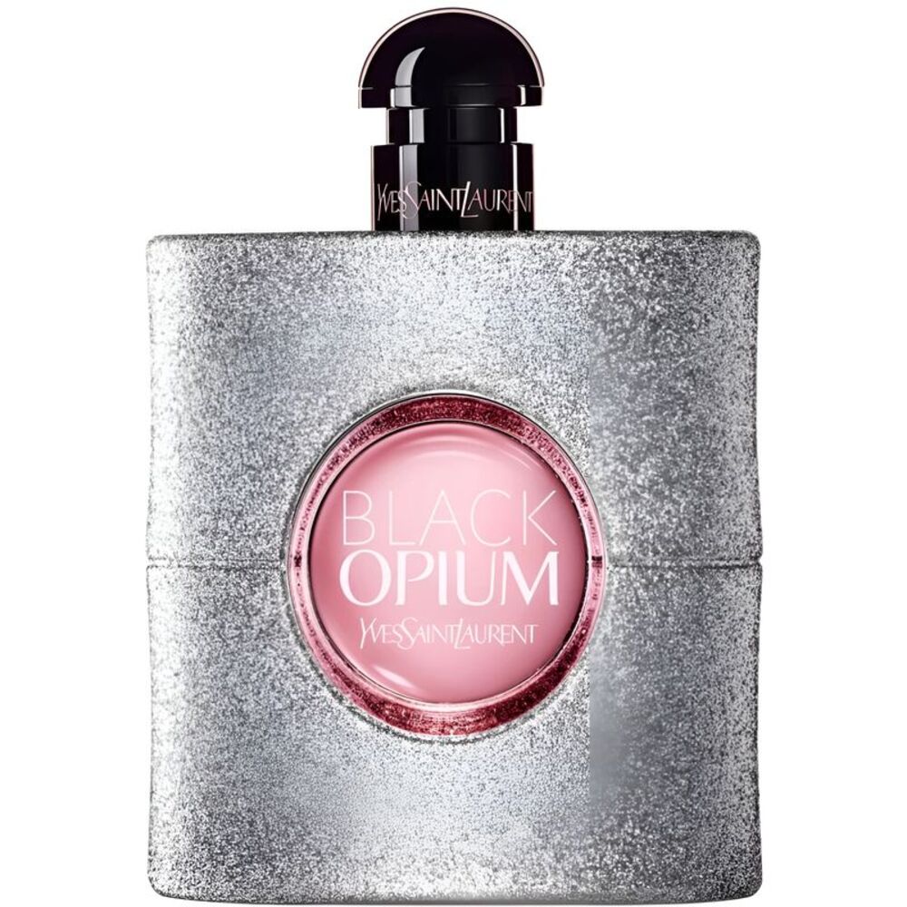 YSL Black Opium Glitter Eau de Parfum Spray Tester for Women 3.0 oz /90 ml - New